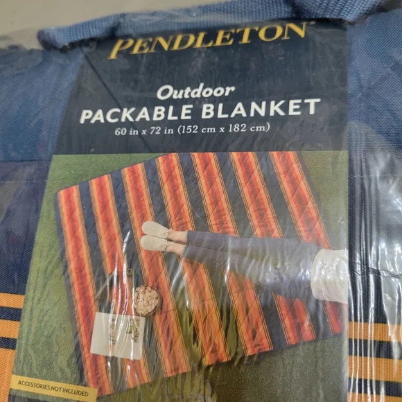 💙🧡PENDLETON PACKABLE BLANKET PICNIC MATT [NWT]💙🧡Grand Canyon Multi - Picture 9 of 14